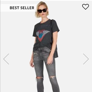 Lauren Moshi Croft Journey Heart T-shirt